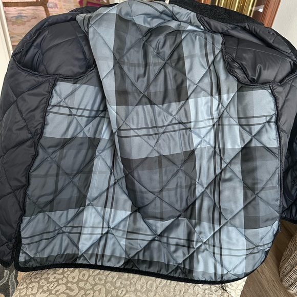 Barbour quilted houndstooth jacket 14 - Picture 6 of 6